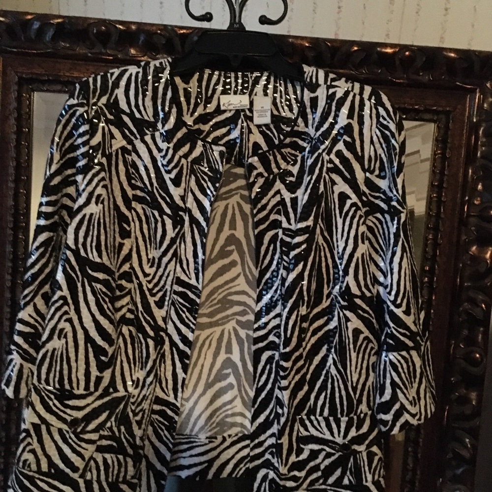 Jacket Zebra Print - image 1
